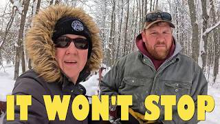 Record-Breaking Snowstorm: Digging Out as the Tractor Breaks Down!