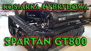 Hybrydowa Gąsienicowa Kosiarka Spartan GT800 do zadań specjalnych KOSIARY.COM.PL