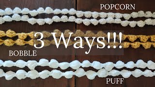 EASY Crochet Christmas Garland