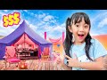 SAMANTHA CAMPING DI TENDA MAHAL VS TENDA MURAH SERBA PINK !! KOMPILASI VIDEO