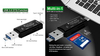 Brand Conquer 3 in 1 SD Card Reader Review