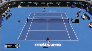 Katie Boulter vs Naomi Osaka | WTA Melbourne Live Gameplay