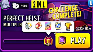 2 Solo multiplier madness perfect heist solo challenge | match masters | multiplier madness solo