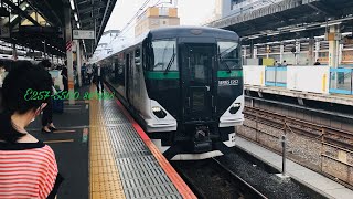 E257系5500番台 OM-53編成 特急草津・四万2号 上野行き 赤羽駅発車