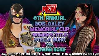 Stella Buho v Teagan Rose @ New Era Wrestling, Shelbyville, IN 8.17.24