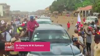 I AM NOT AFRAID TO GO ANYWHERE SAMURA KAMARA TELL THE PEOPLE OF KAMBIA