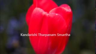 Kandarishi Tharpanam Smartha 2014