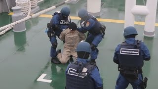 船上テロ想定し合同訓練 農相会合前に新潟県警など