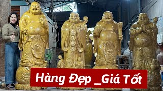 Báo giá chi tiết các mẫu Di Lặc gỗ cẩm vàng _Hàng đẹp giá tốt | Đồ Gỗ Phạm kính 0338.528.529