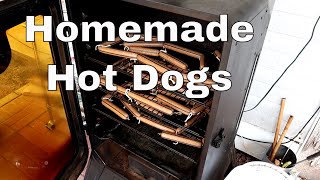 Homemade Hot Dogs From Start To Finish!