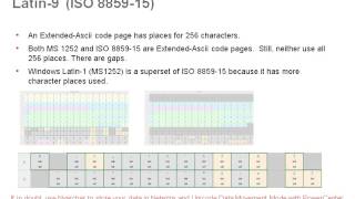 Netezza Code Pages and Datatypes