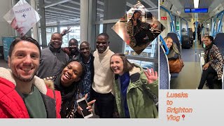 From Lusaka Zambia to Brighton UK | First time trip to Europe😬🙏💪🥰| A vlog