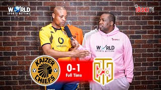 We Are Now A Potato Chips Company | Kaizer Chiefs 0-1 Cape Town City | Machaka