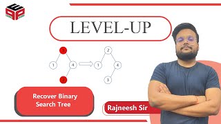 Recover Binary Search Tree | Using Morris Traversal With O(1) Space | Leetcode 99 Solution