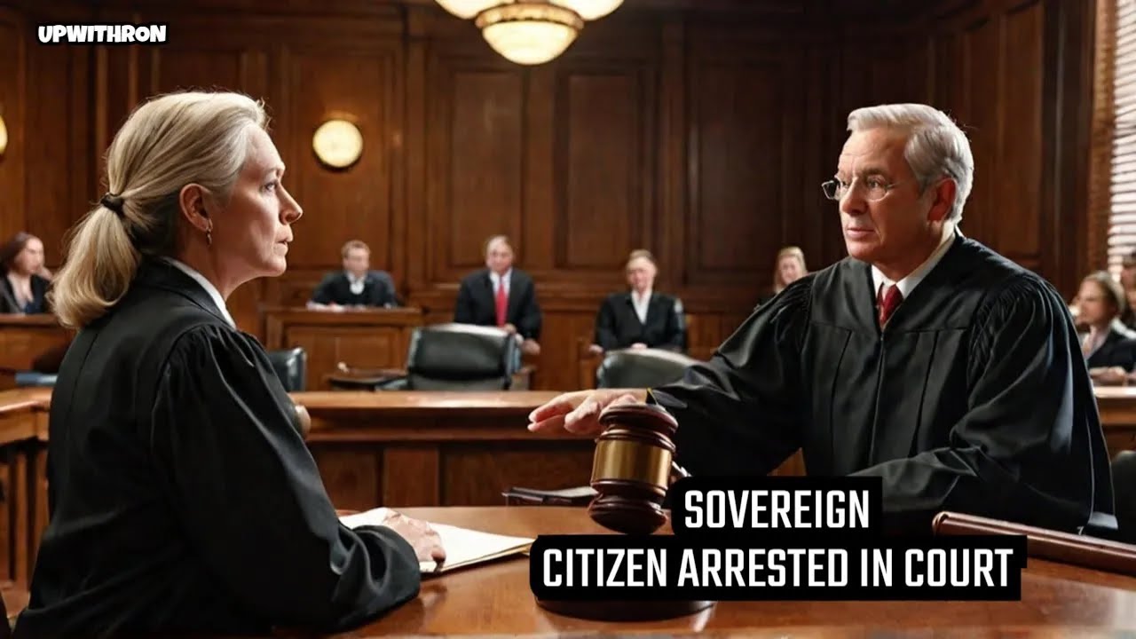 Shocking Arrest Sovereign Citizen Vs Judge In Court Youtube