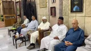 Mahefil After Iftar At Darbar Sultanul Auliya With Shykh Hashim Algailani & Khalid Algailani Baghdad