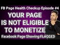 Your page is not eligible to monetize: Partner monetization policies