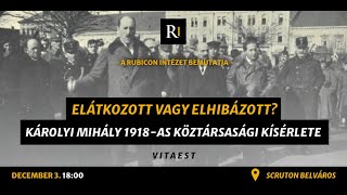 Elátkozott vagy elhibázott? - vitaest