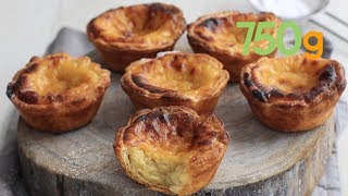 Recette des pastéis de nata - 750g