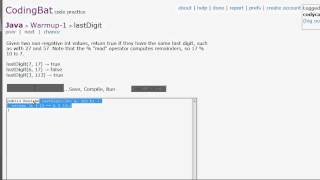 CodingBat.com Java Puzzles 5