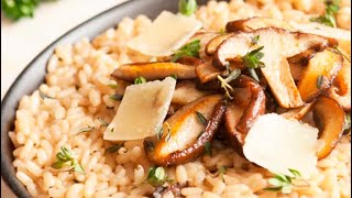 How to EASILY cook RISOTTO at home | You will be delighted with this MUSHROOMS RISOTTO