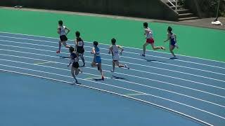 20220521山口県中学校春季体育大会（西部） 男子800m第3組