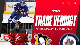 Trade Verdict: Jets get 'equal type of prospect' in Yager for McGroarty