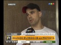 Baleado en medio de una protesta: habla un vecino - Telefe Noticias