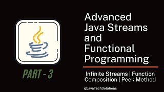 What's the SECRET to Mastering Java Streams? Infinite Streams | Function Composition | Peek Method