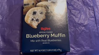 Hyvee Blueberry Muffins review