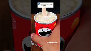 I made PRINGLES ice cream! 😋 (rate the results 1-10!)