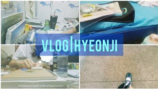 Vlog | สอบเข้า ม.4 , ฟังผลสอบ , รายงานตัว/มอบตัว | Hyeonji