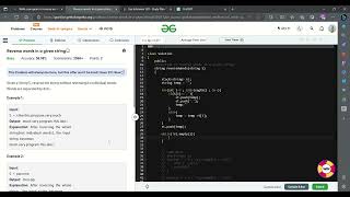 Reverse words in a given string Practice GeeksforGeeks