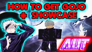 [AUT] HOW TO GET GOJO + SHOWCASE (INFINITY VOID) | A UNIVERSAL TIME!!!