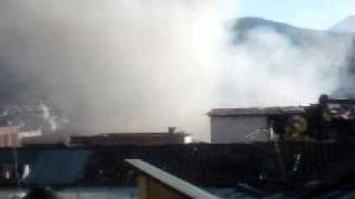 Nube Toxica en Incendio del Restaurant Patio Viejo 4/4