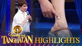 Tyang Amy shows her old tattoo | Tawag ng Tanghalan