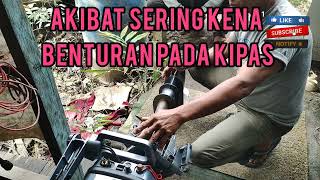 #cara memperbaiki gear box mesin Yamaha15pk