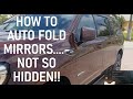 2022 Yukon AT4 Auto Folding Side Mirrors