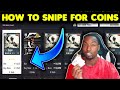 HOW TO SNIPE AND MAKE EASY COINS USING THE AUCTION HOUSE IN COLLEGE FOOTBALL 25 ULTIMATE TEAM!