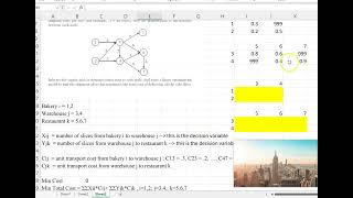 Linear programming - Transportation Problem using solver https://quantintegrity.com 510 398 0006