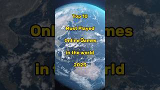 Top 10 Most Played Online Games in the World || Editing Zone || #shorts #top10 #