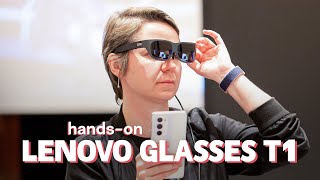 Lenovo Glasses T1 hands-on: The future of home office?