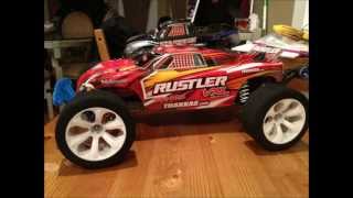 Rustler VXL CONVERTED TO MAMBA Monster...