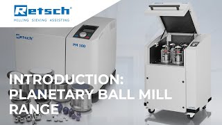 Planetary Ball Mill Range #RETSCH #planetaryballmill #laboratoryinstruments