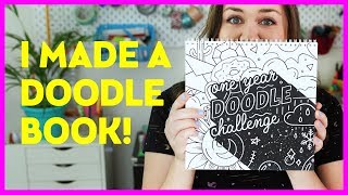 MY ONE YEAR DOODLE CHALLENGE BOOK! | Sea Lemon