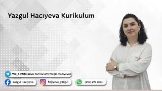 Yazgül Hacıyevanın təqdimatında(0552394665) Emosional və psixomotor sahənin izahı.