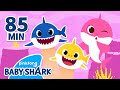 Hey there, Shark Finger Family! | +Compilation | Baby Shark Songs | Baby Shark Official