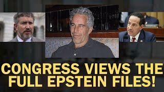 BREAKING: Congresspeople ON SITE to View Full Epstein Files! WHAT'S NEXT?!
