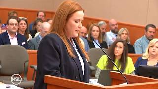 COURT: Eric Richins' sister speaks about the stress that Kouri Richins left during sentencing