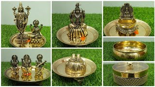 శ్రావణ మాసం స్పెషల్ కలెక్షన్స్ #ఇత్తడిలో#3dmould #Royalwork #brass #trending #Latest